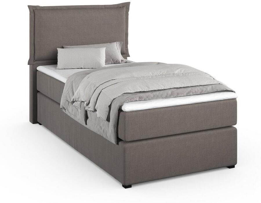 Home affaire Boxspring Lysann 5-voudig verstelbaar hoofdbord in 4 breedten 3 matrassoorten - Foto 2