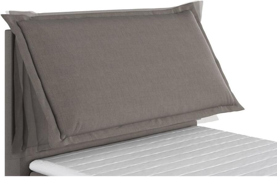 Home affaire Boxspring Lysann 5-voudig verstelbaar hoofdbord in 4 breedten 3 matrassoorten - Foto 4