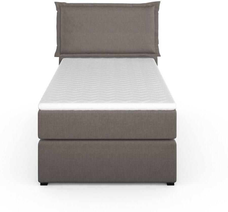 Home affaire Boxspring Lysann 5-voudig verstelbaar hoofdbord in 4 breedten 3 matrassoorten