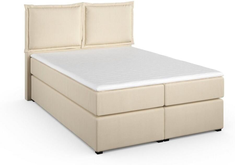 Home affaire Boxspring Lysann 5-voudig verstelbaar hoofdbord in 4 breedten 3 matrassoorten - Foto 4