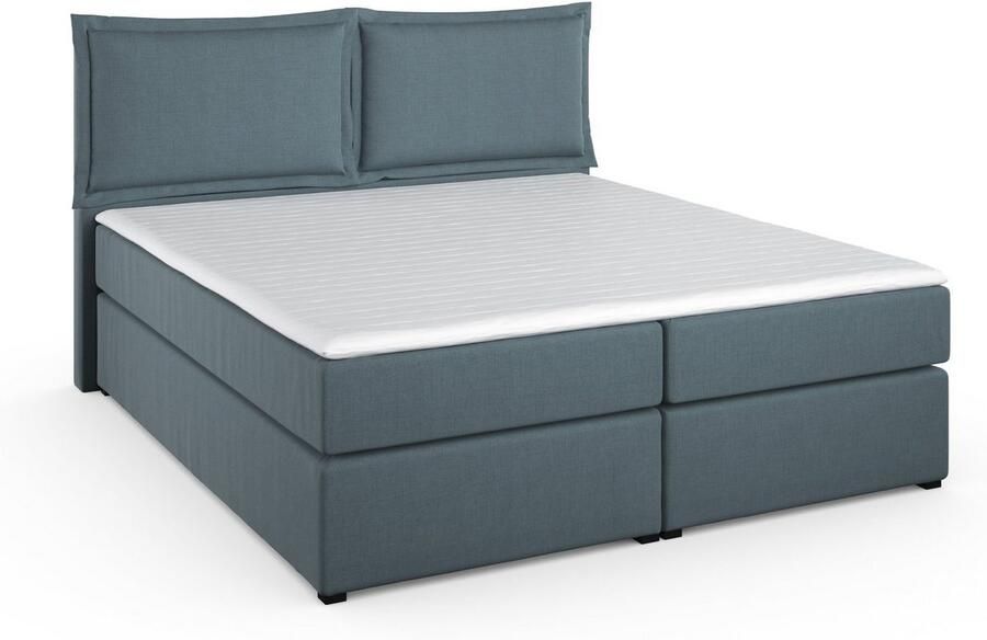 Home affaire Boxspring Lysann 5-voudig verstelbaar hoofdbord in 4 breedten 3 matrassoorten - Foto 3