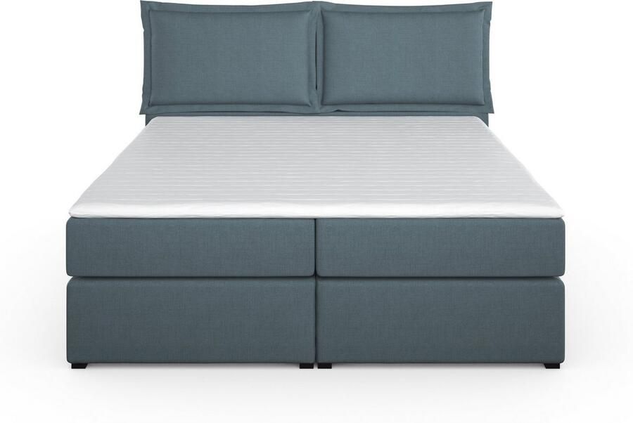 Home affaire Boxspring Lysann 5-voudig verstelbaar hoofdbord in 4 breedten 3 matrassoorten - Foto 2