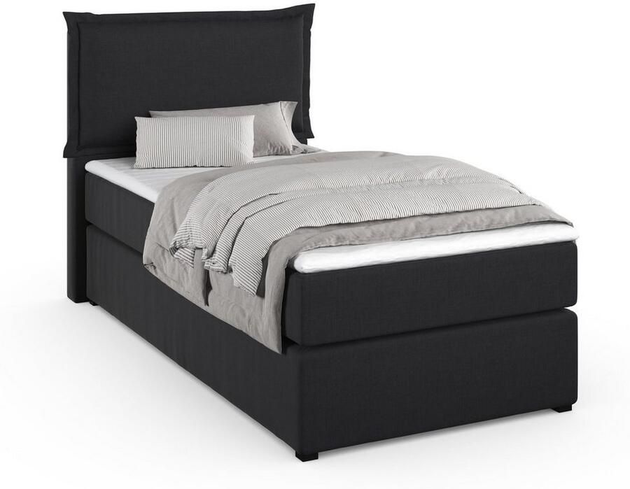 Home affaire Boxspring Lysann 5-voudig verstelbaar hoofdbord in 4 breedten 3 matrassoorten - Foto 3