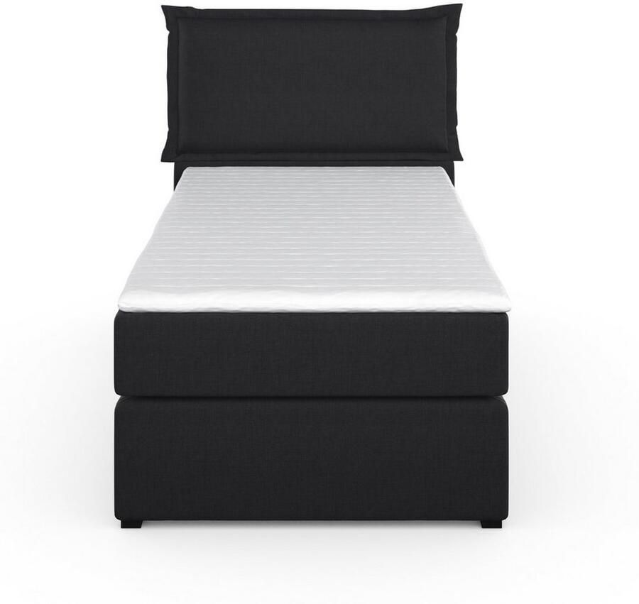 Home affaire Boxspring Lysann 5-voudig verstelbaar hoofdbord in 4 breedten 3 matrassoorten