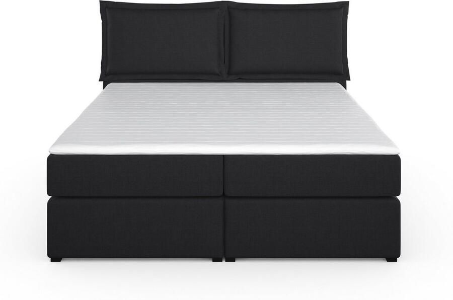 Home affaire Boxspring Lysann 5-voudig verstelbaar hoofdbord in 4 breedten 3 matrassoorten - Foto 2