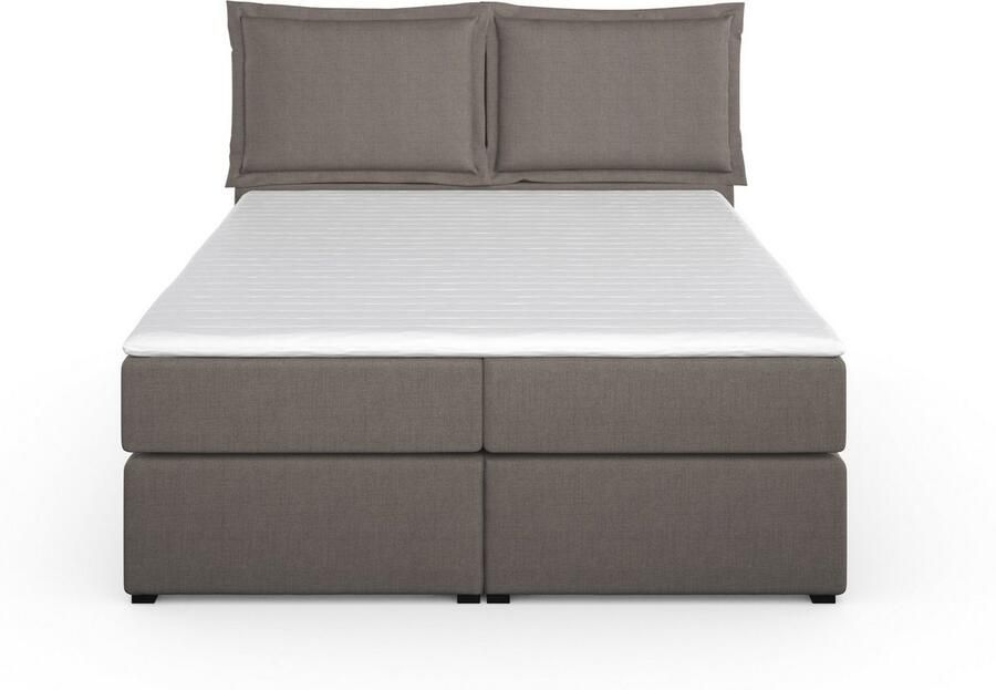 Home affaire Boxspring Lysann 5-voudig verstelbaar hoofdbord in 4 breedten 3 matrassoorten - Foto 2