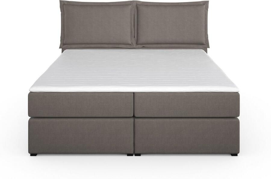 Home affaire Boxspring Lysann 5-voudig verstelbaar hoofdbord in 4 breedten 3 matrassoorten - Foto 2