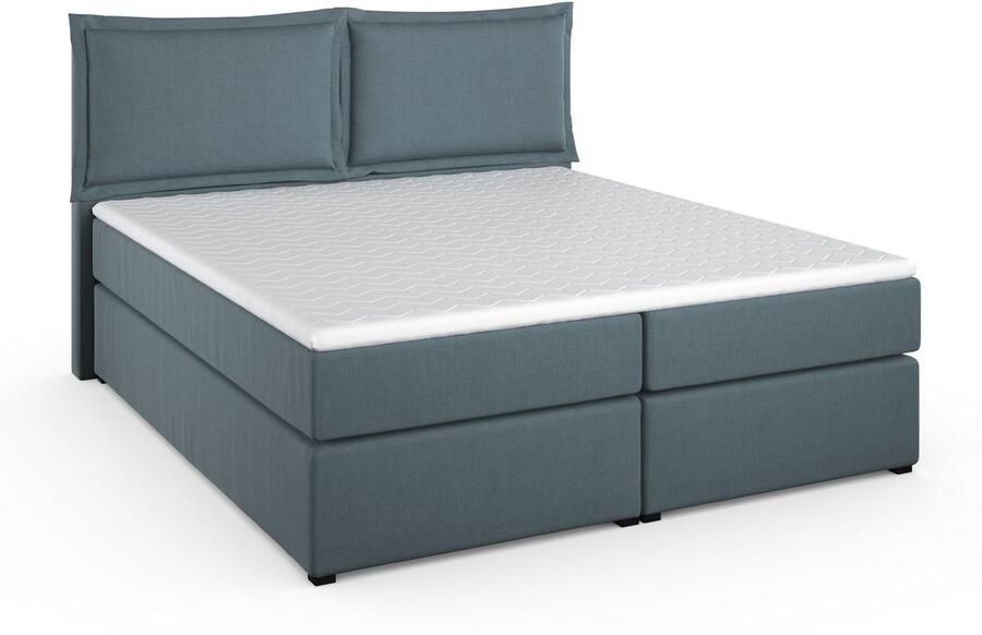 Home affaire Boxspring Lysann 5-voudig verstelbaar hoofdbord in 4 breedten 3 matrassoorten - Foto 5