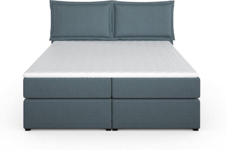 Home affaire Boxspring Lysann 5-voudig verstelbaar hoofdbord in 4 breedten 3 matrassoorten - Foto 2