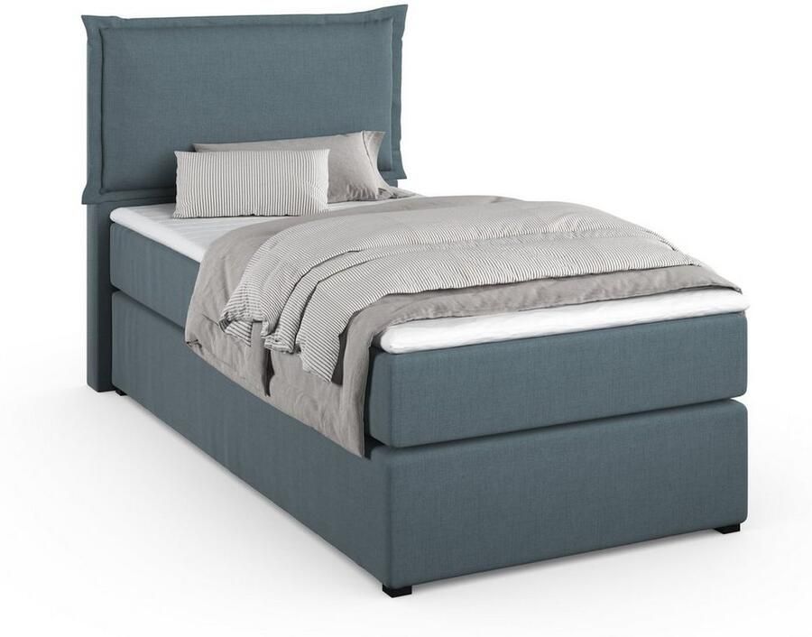 Home affaire Boxspring Lysann 5-voudig verstelbaar hoofdbord in 4 breedten 3 matrassoorten - Foto 2