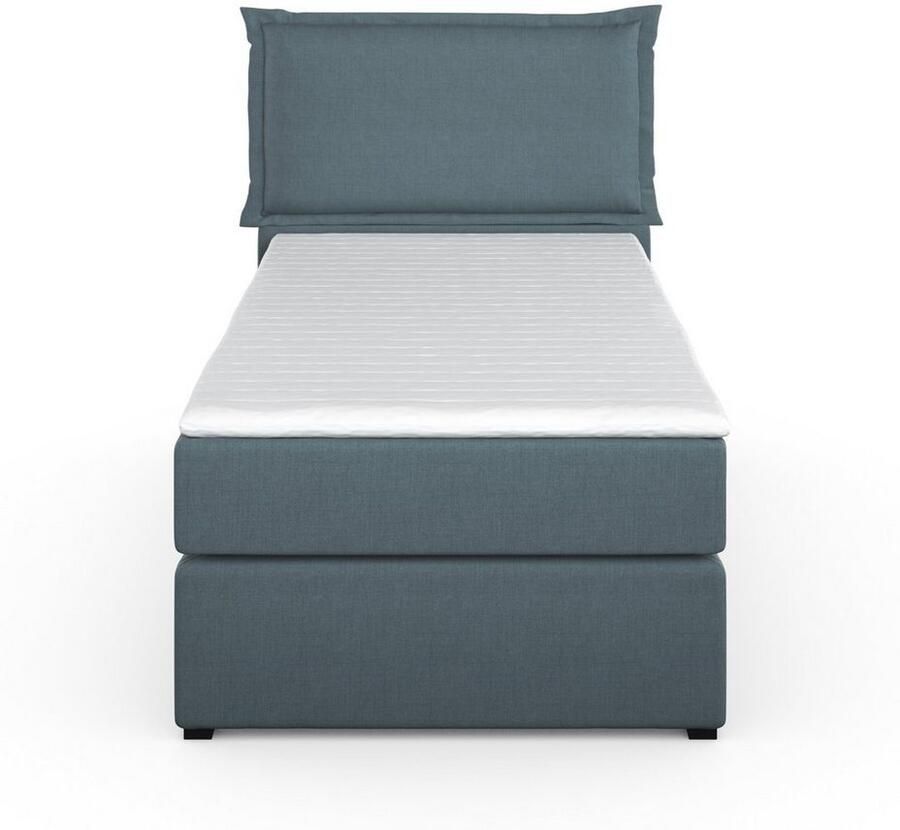 Home affaire Boxspring Lysann 5-voudig verstelbaar hoofdbord in 4 breedten 3 matrassoorten