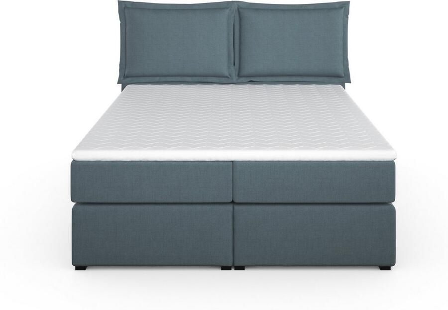 Home affaire Boxspring Lysann 5-voudig verstelbaar hoofdbord in 4 breedten 3 matrassoorten - Foto 2