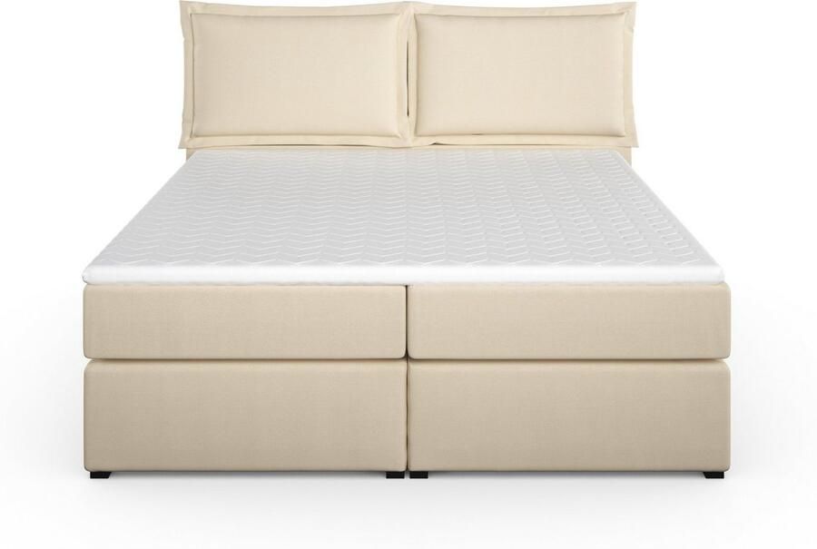 Home affaire Boxspring Lysann 5-voudig verstelbaar hoofdbord in 4 breedten 3 matrassoorten - Foto 2
