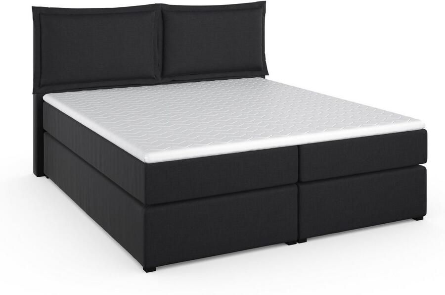 Home affaire Boxspring Lysann 5-voudig verstelbaar hoofdbord in 4 breedten 3 matrassoorten - Foto 3