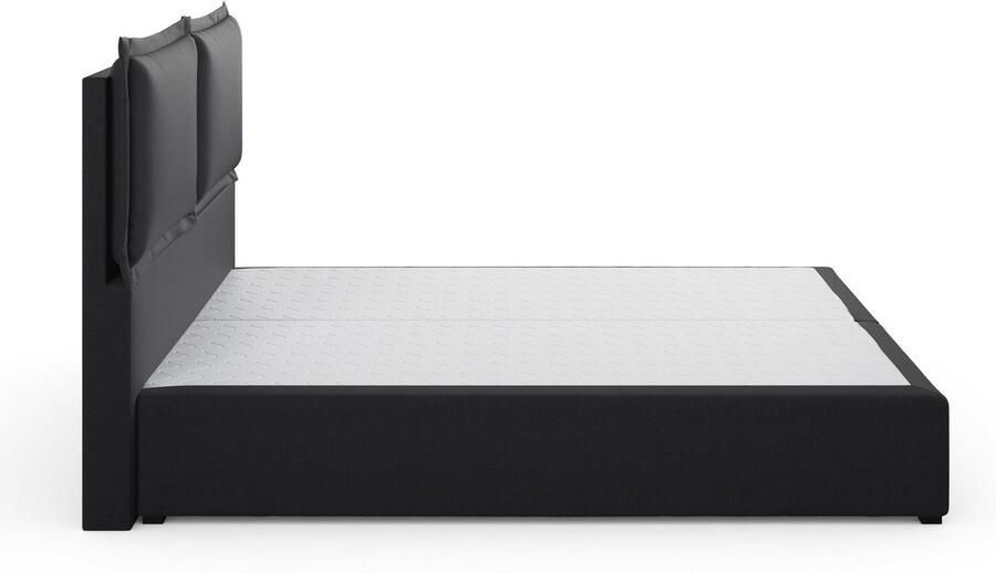 Home affaire Boxspring Lysann 5-voudig verstelbaar hoofdbord in 4 breedten 3 matrassoorten - Foto 8