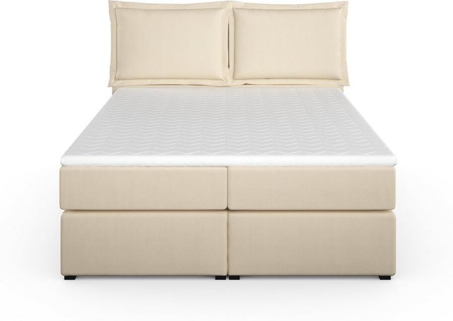 Home affaire Boxspring Lysann 5-voudig verstelbaar hoofdbord in 4 breedten 3 matrassoorten - Foto 2