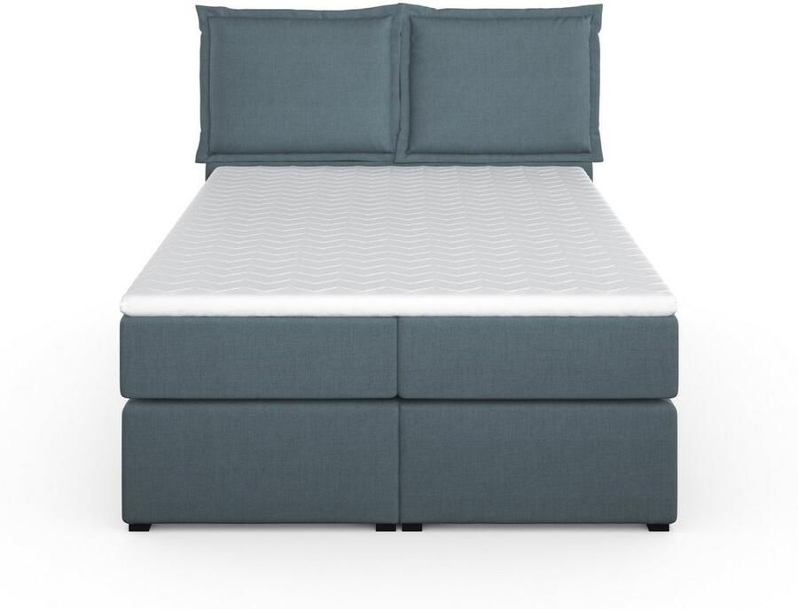 Home affaire Boxspring Lysann 5-voudig verstelbaar hoofdbord in 4 breedten 3 matrassoorten - Foto 2