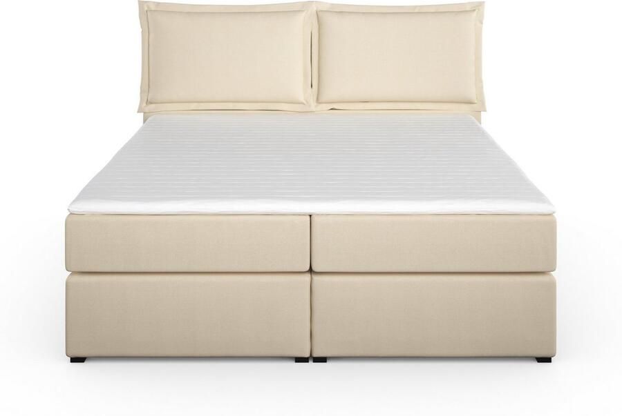 Home affaire Boxspring Lysann 5-voudig verstelbaar hoofdbord in 4 breedten 3 matrassoorten - Foto 3