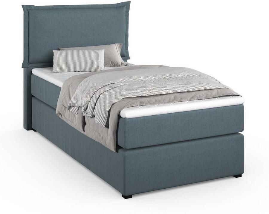 Home affaire Boxspring Lysann 5-voudig verstelbaar hoofdbord in 4 breedten 3 matrassoorten - Foto 2