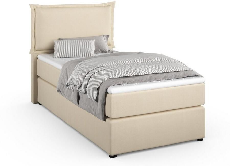 Home affaire Boxspring Lysann 5-voudig verstelbaar hoofdbord in 4 breedten 3 matrassoorten - Foto 3