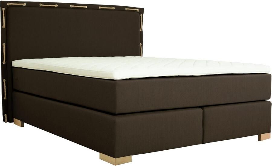 Home affaire Boxspring Marlou incl. topmatras 3 breedten 3 hardheid-uitvoeringen - Foto 4