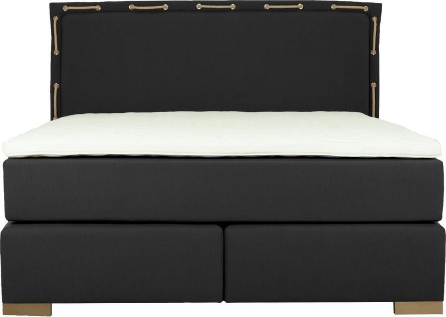 Home affaire Boxspring Marlou incl. topmatras 3 breedten 3 hardheid-uitvoeringen - Foto 3