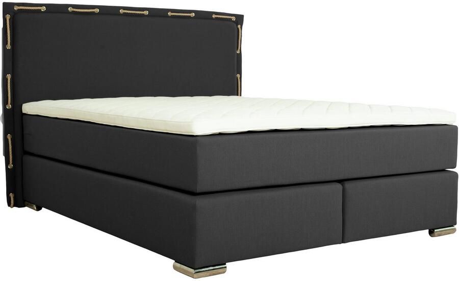 Home affaire Boxspring Marlou incl. topmatras 3 breedten 3 hardheid-uitvoeringen - Foto 3