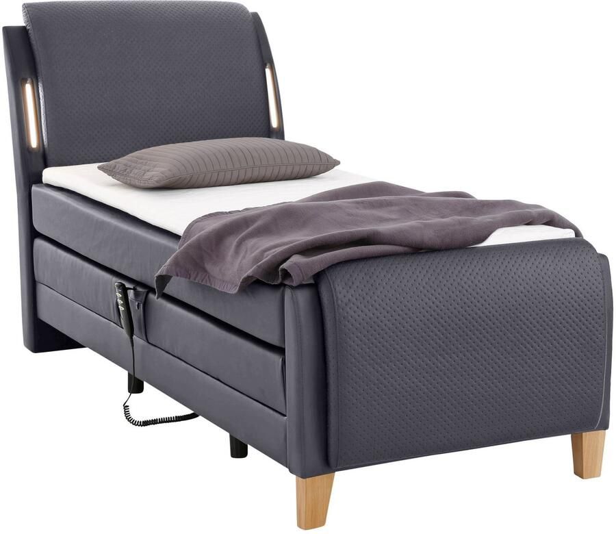 Home affaire Boxspring Messina2 Ligcomfort elektrisch verstelbaar
