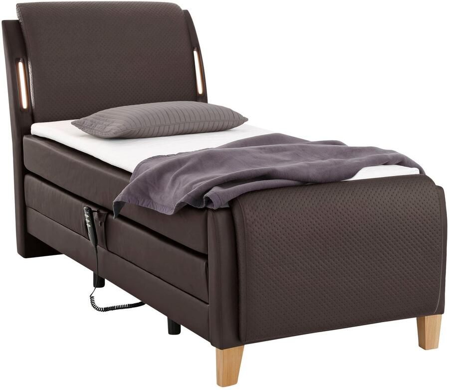 Home affaire Boxspring Messina2 Ligcomfort elektrisch verstelbaar