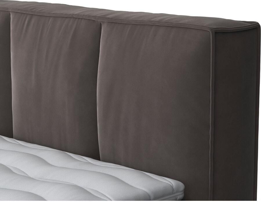 Home affaire Boxspring Milano Boxbed incl. topmatras 2 matrassen hardheden H2 H3 en H4 naar keuze