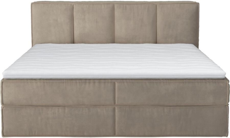 Home affaire Boxspring Milano Boxbed incl. topmatras 2 matrassen hardheden H2 H3 en H4 naar keuze - Foto 5