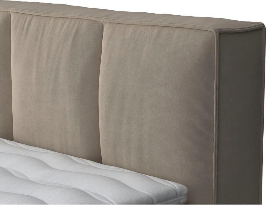 Home affaire Boxspring Milano Boxbed incl. topmatras 2 matrassen hardheden H2 H3 en H4 naar keuze