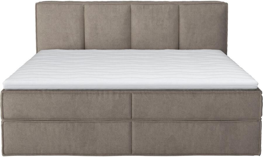 Home affaire Boxspring Milano Boxbed incl. topmatras 2 matrassen hardheden H2 H3 en H4 naar keuze - Foto 5