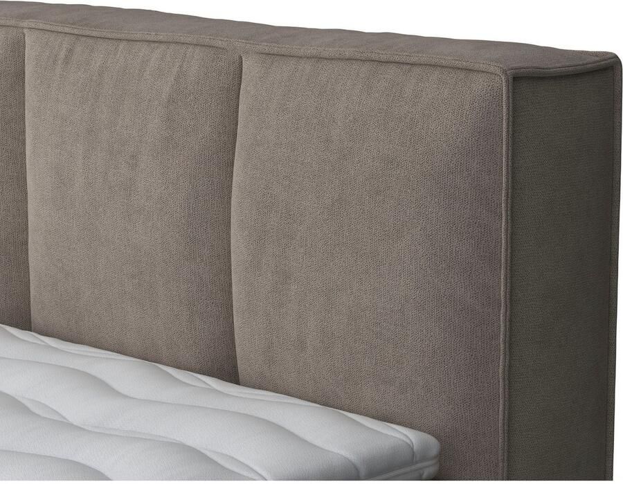 Home affaire Boxspring Milano Boxbed incl. topmatras 2 matrassen hardheden H2 H3 en H4 naar keuze