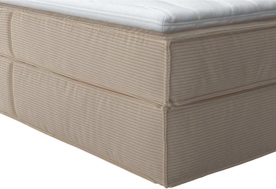 Home affaire Boxspring Milano Boxbed incl. topmatras 2 matrassen hardheden H2 H3 en H4 naar keuze - Foto 2