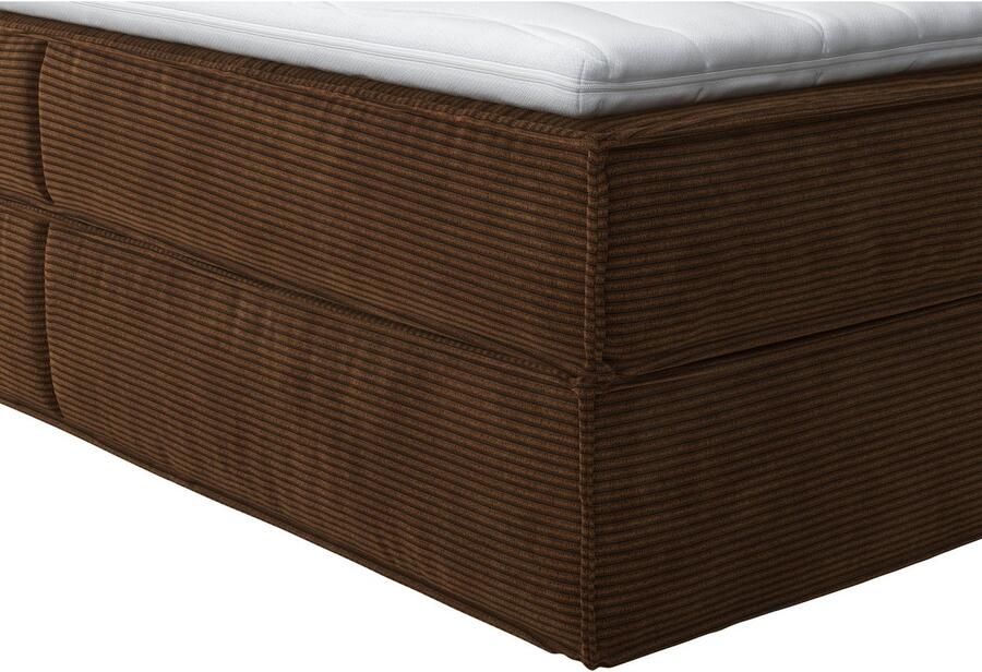 Home affaire Boxspring Milano Boxbed incl. topmatras 2 matrassen hardheden H2 H3 en H4 naar keuze - Foto 2