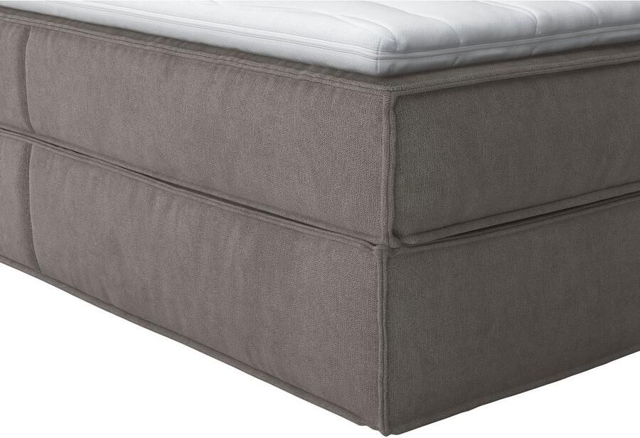 Home affaire Boxspring Milano Boxbed incl. topmatras 2 matrassen hardheden H2 H3 en H4 naar keuze - Foto 2