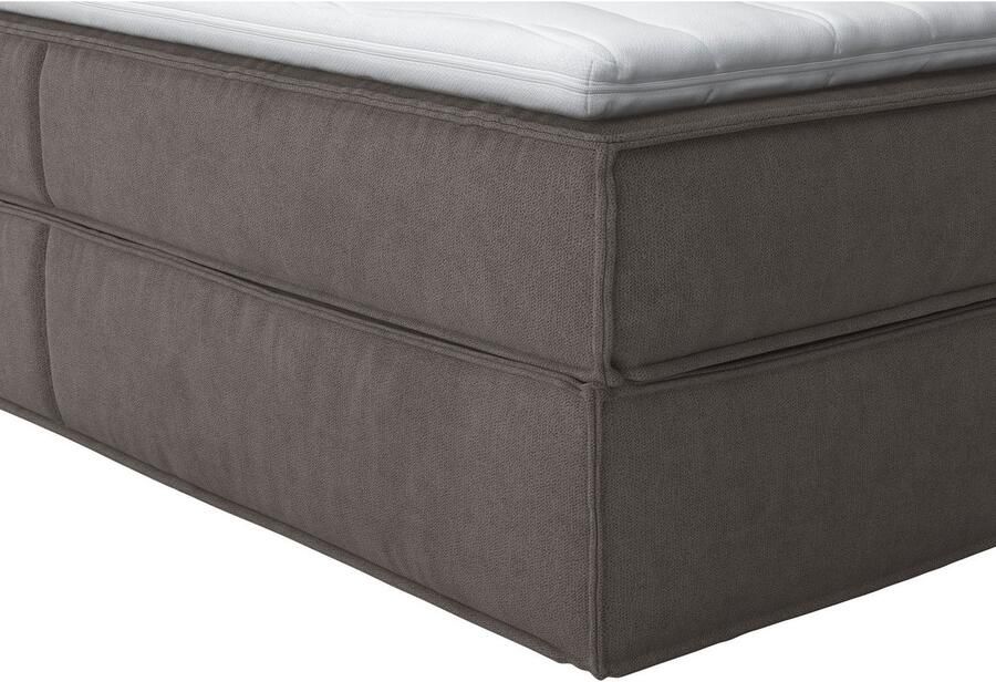 Home affaire Boxspring Milano Boxbed incl. topmatras 2 matrassen hardheden H2 H3 en H4 naar keuze - Foto 2