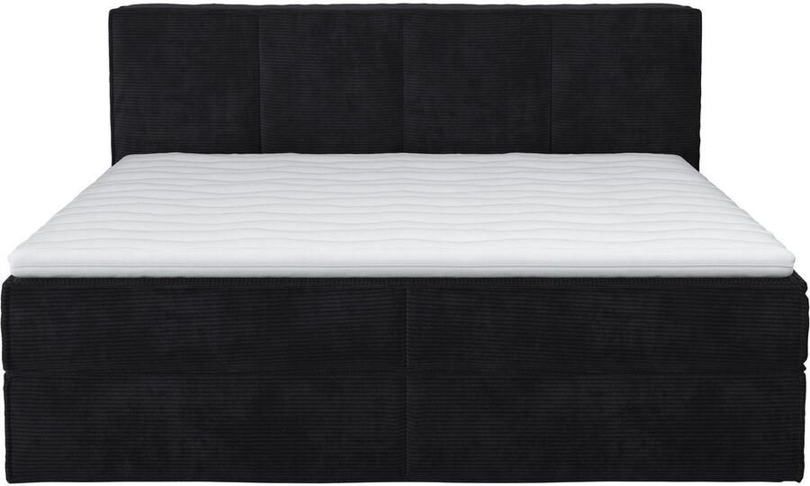 Home affaire Boxspring Milano Boxbed incl. topmatras 2 matrassen hardheden H2 H3 en H4 naar keuze - Foto 5