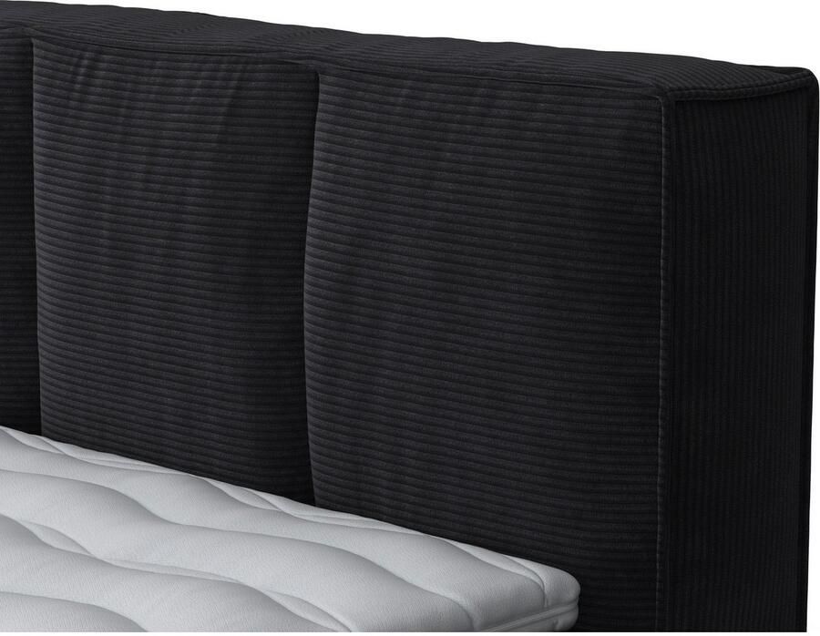 Home affaire Boxspring Milano Boxbed incl. topmatras 2 matrassen hardheden H2 H3 en H4 naar keuze