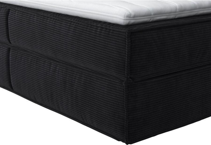 Home affaire Boxspring Milano Boxbed incl. topmatras 2 matrassen hardheden H2 H3 en H4 naar keuze - Foto 2