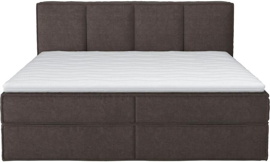 Home affaire Boxspring Milano Boxbed incl. topmatras 2 matrassen hardheden H2 H3 en H4 naar keuze - Foto 5