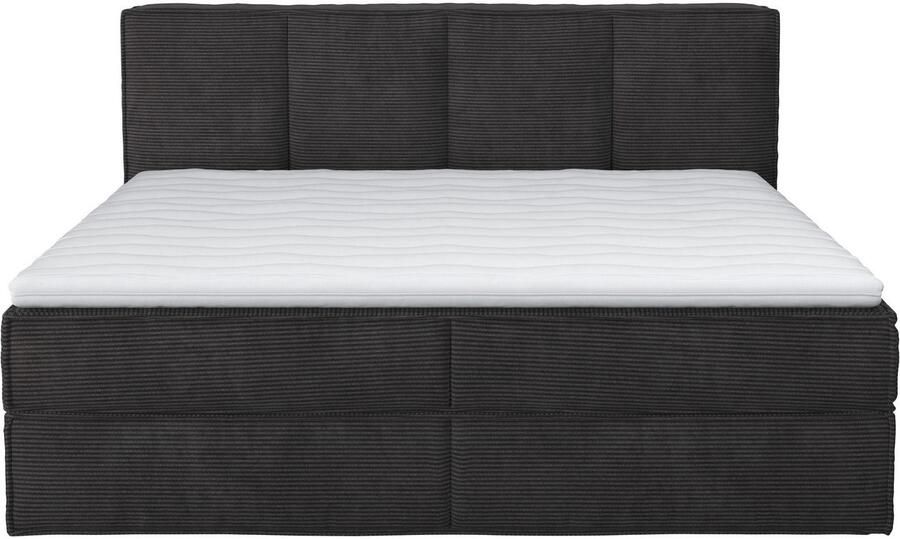 Home affaire Boxspring Milano Boxbed incl. topmatras 2 matrassen hardheden H2 H3 en H4 naar keuze - Foto 5