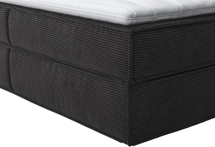 Home affaire Boxspring Milano Boxbed incl. topmatras 2 matrassen hardheden H2 H3 en H4 naar keuze - Foto 2