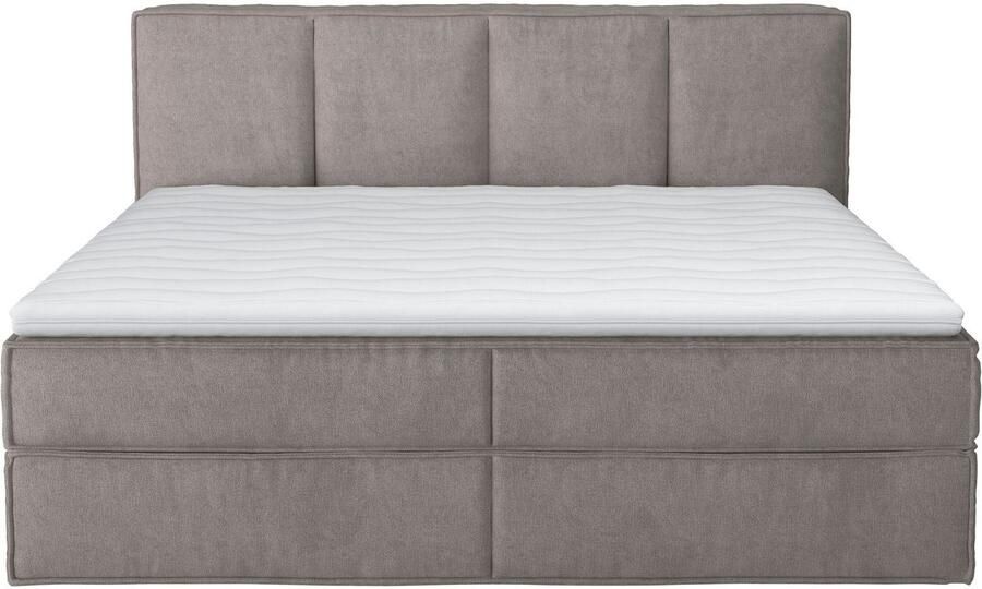 Home affaire Boxspring Milano Boxbed incl. topmatras 2 matrassen hardheden H2 H3 en H4 naar keuze - Foto 5