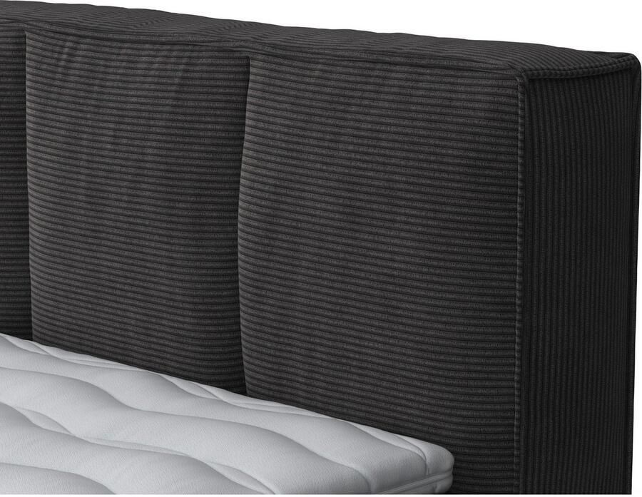 Home affaire Boxspring Milano Boxbed incl. topmatras 2 matrassen hardheden H2 H3 en H4 naar keuze