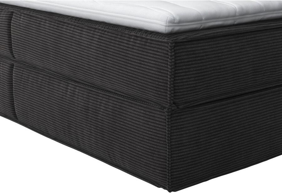 Home affaire Boxspring Milano Boxbed incl. topmatras 2 matrassen hardheden H2 H3 en H4 naar keuze - Foto 2
