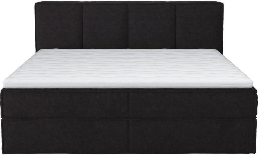 Home affaire Boxspring Milano Boxbed incl. topmatras 2 matrassen hardheden H2 H3 en H4 naar keuze - Foto 4