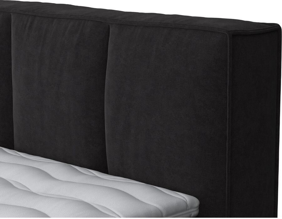 Home affaire Boxspring Milano Boxbed incl. topmatras 2 matrassen hardheden H2 H3 en H4 naar keuze