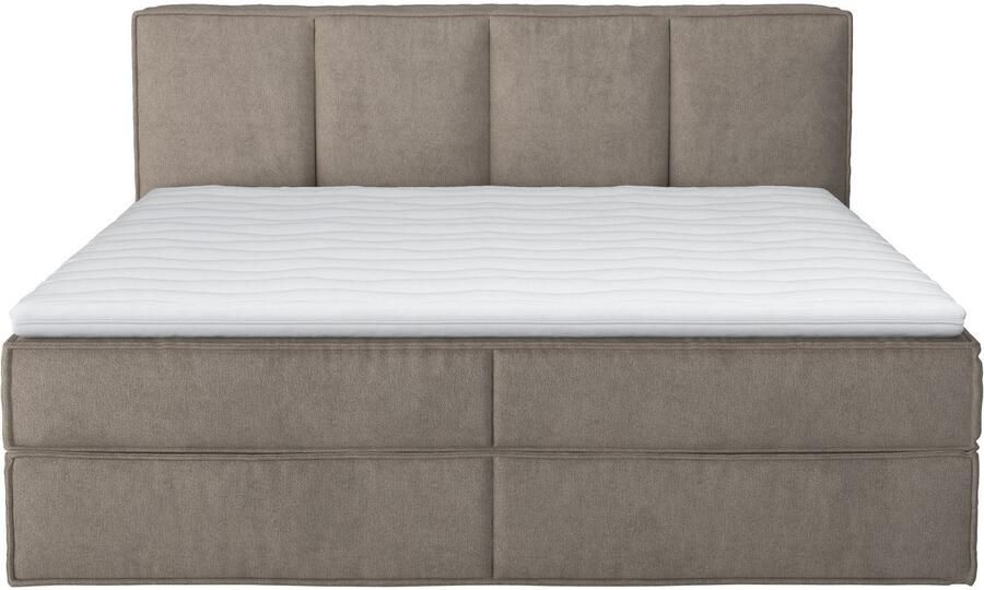 Home affaire Boxspring Milano Boxbed incl. topmatras 2 matrassen hardheden H2 H3 en H4 naar keuze - Foto 4